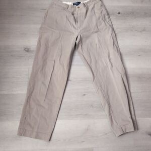 Polo Ralph Lauren Pants Mens 34x32 Philip Khaki Chino Pants